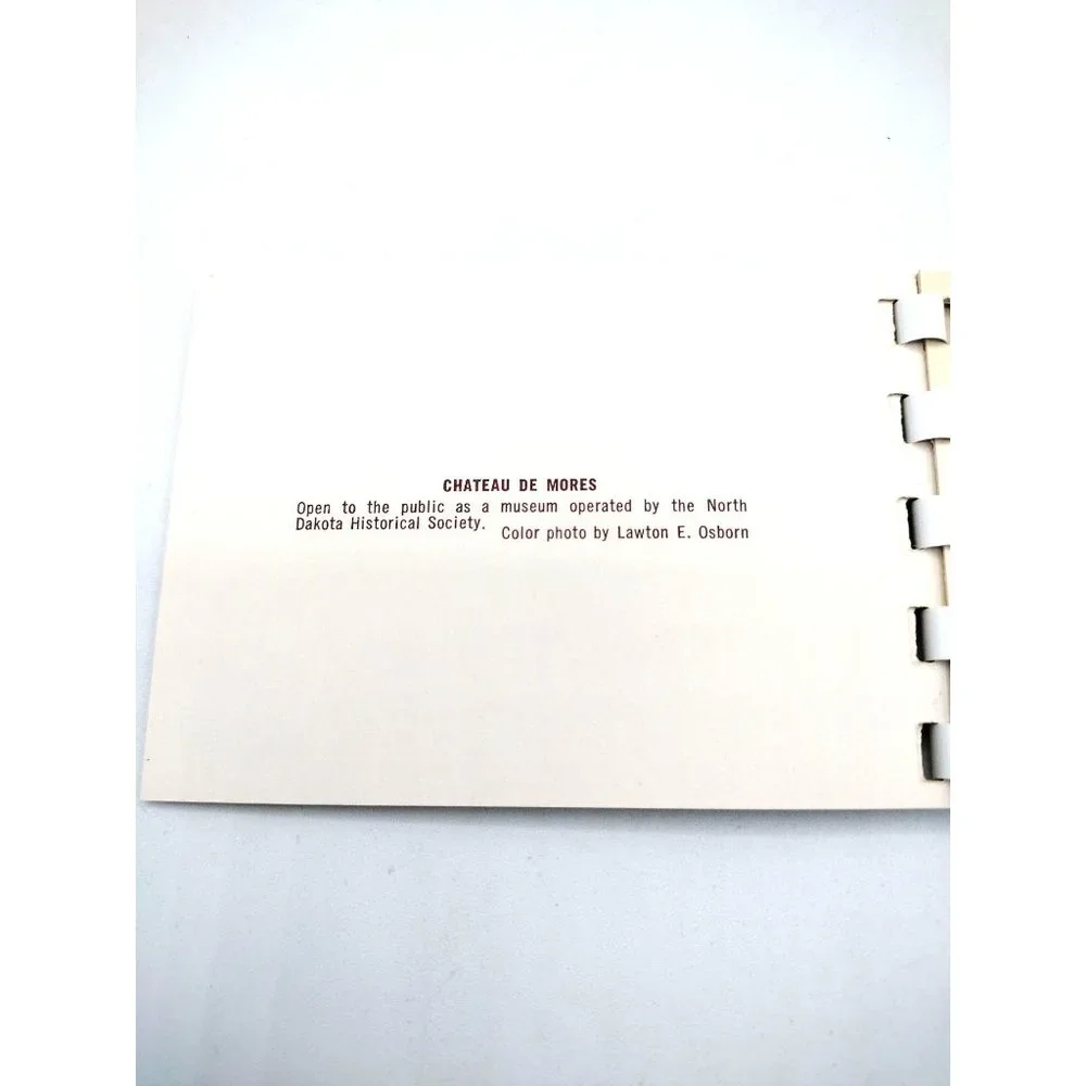 North Dakota & Badlands Miniature Album 10 Color Prints Mirro-Krome HS Crocker